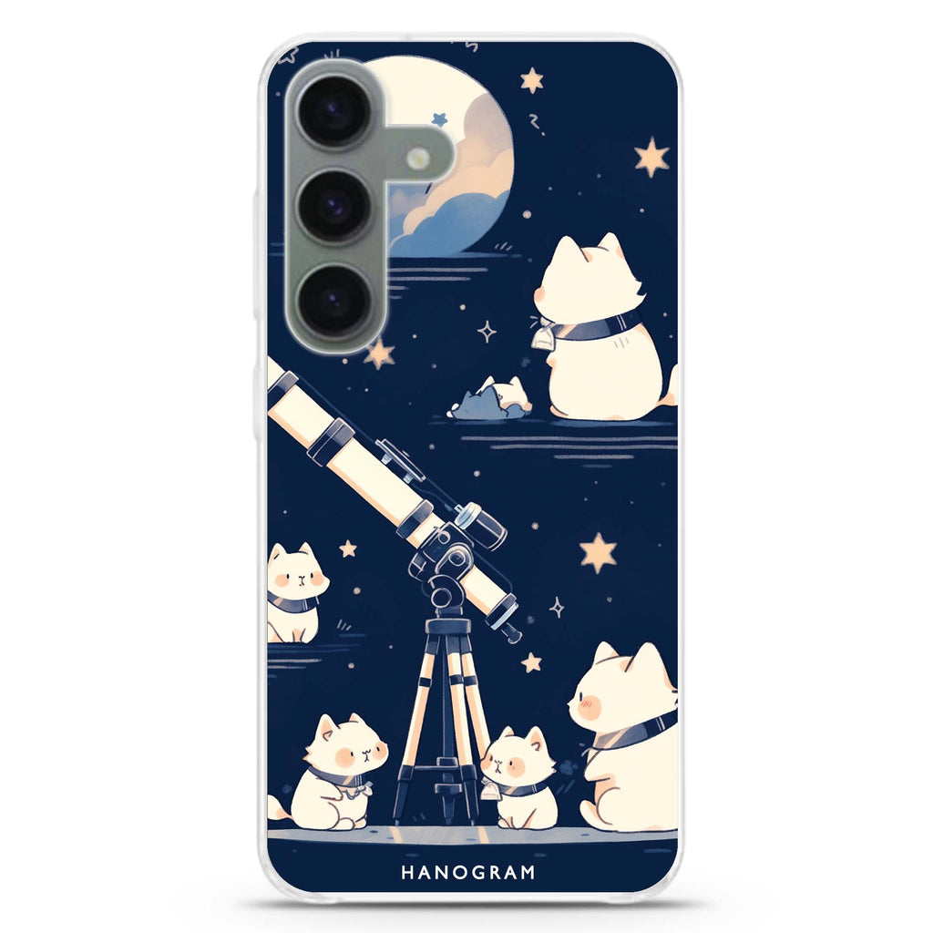 Stargazer Purr Galaxy S24+ 水晶透明保護殼