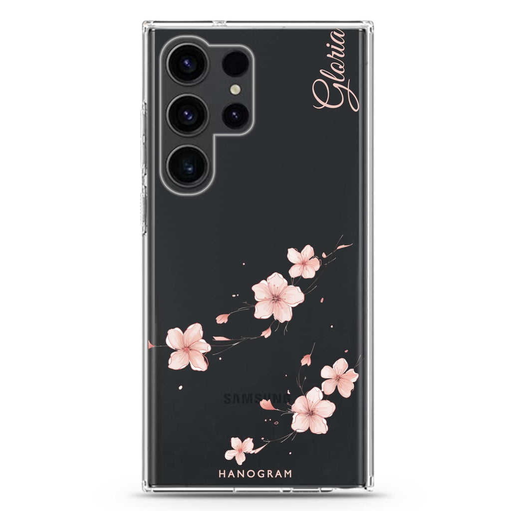 Sakura Spirit Samsung Galaxy S23 Ultra 水晶透明保護殼