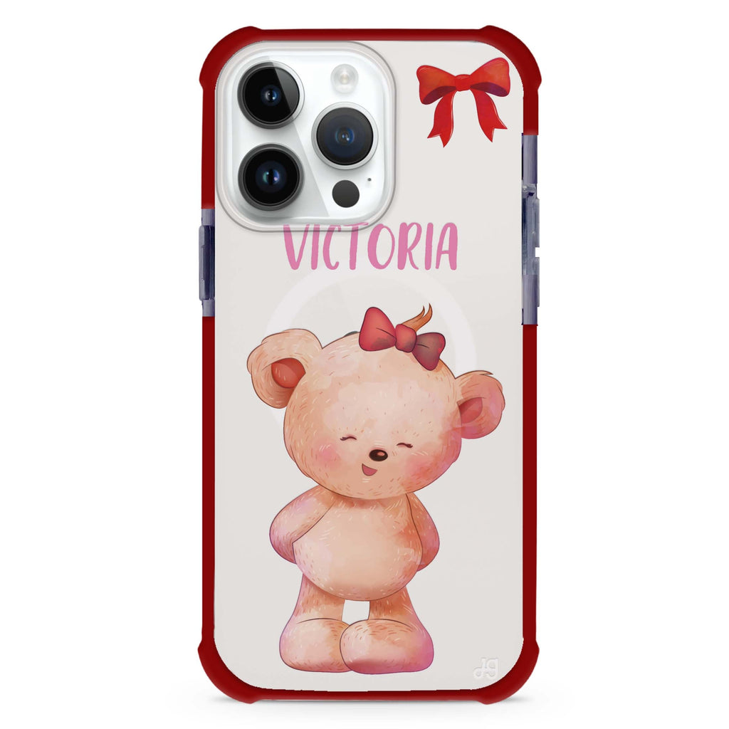 Bear Lovely iPhone Magsafe 兼容超強防摔保護殼