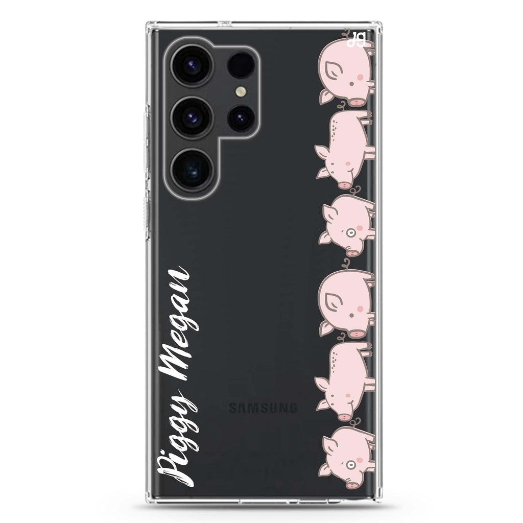 Piggy Corps Samsung Galaxy S23 Ultra 水晶透明保護殼