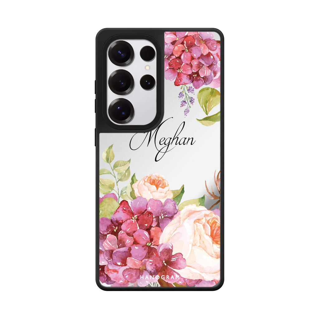 Pretty Floral 鏡面手機殼