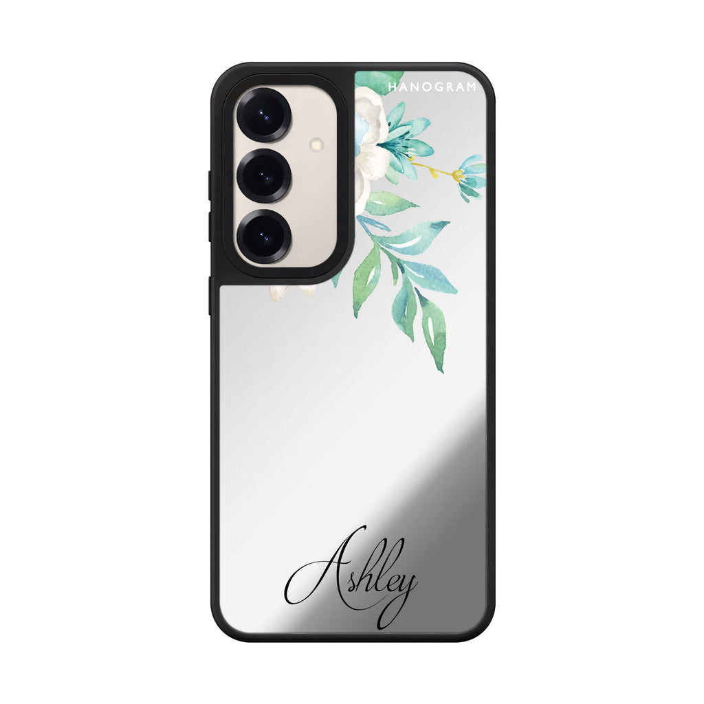 Watercolor Flowers 鏡面手機殼
