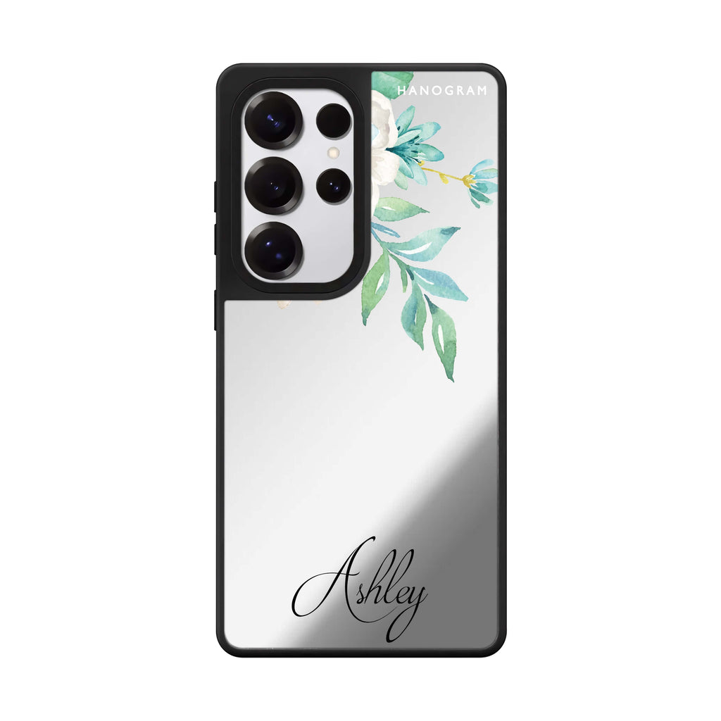 Watercolor Flowers 鏡面手機殼