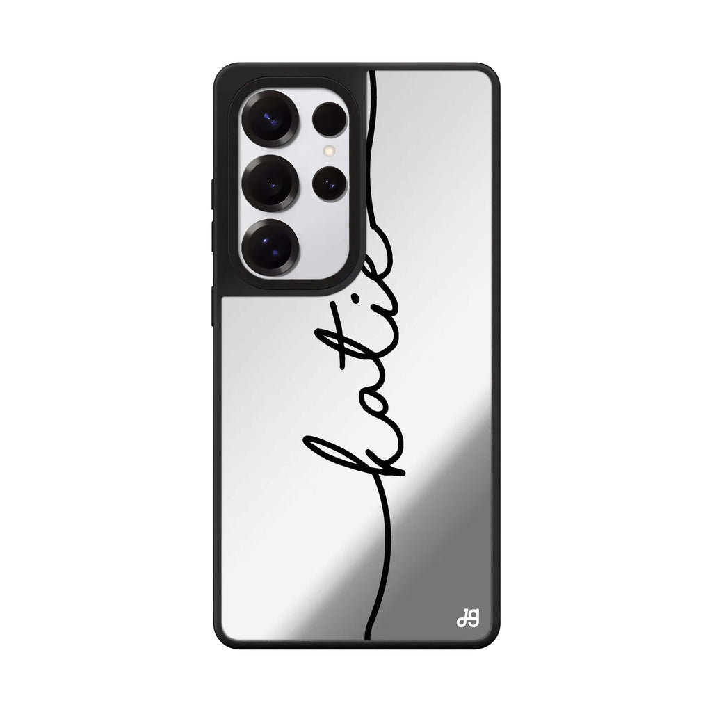 Vertical Handwritten 鏡面手機殼