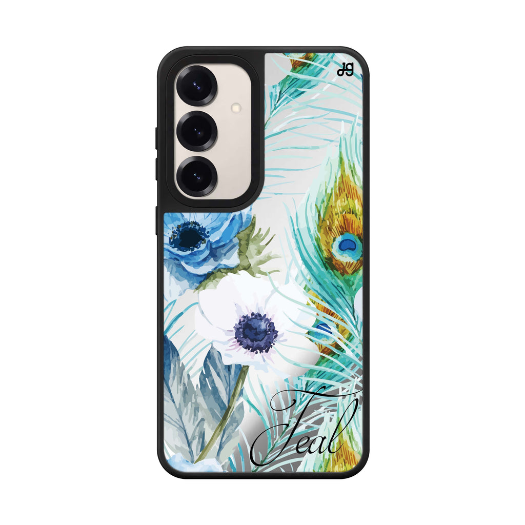 Pretty Watercolor Flowers 鏡面手機殼