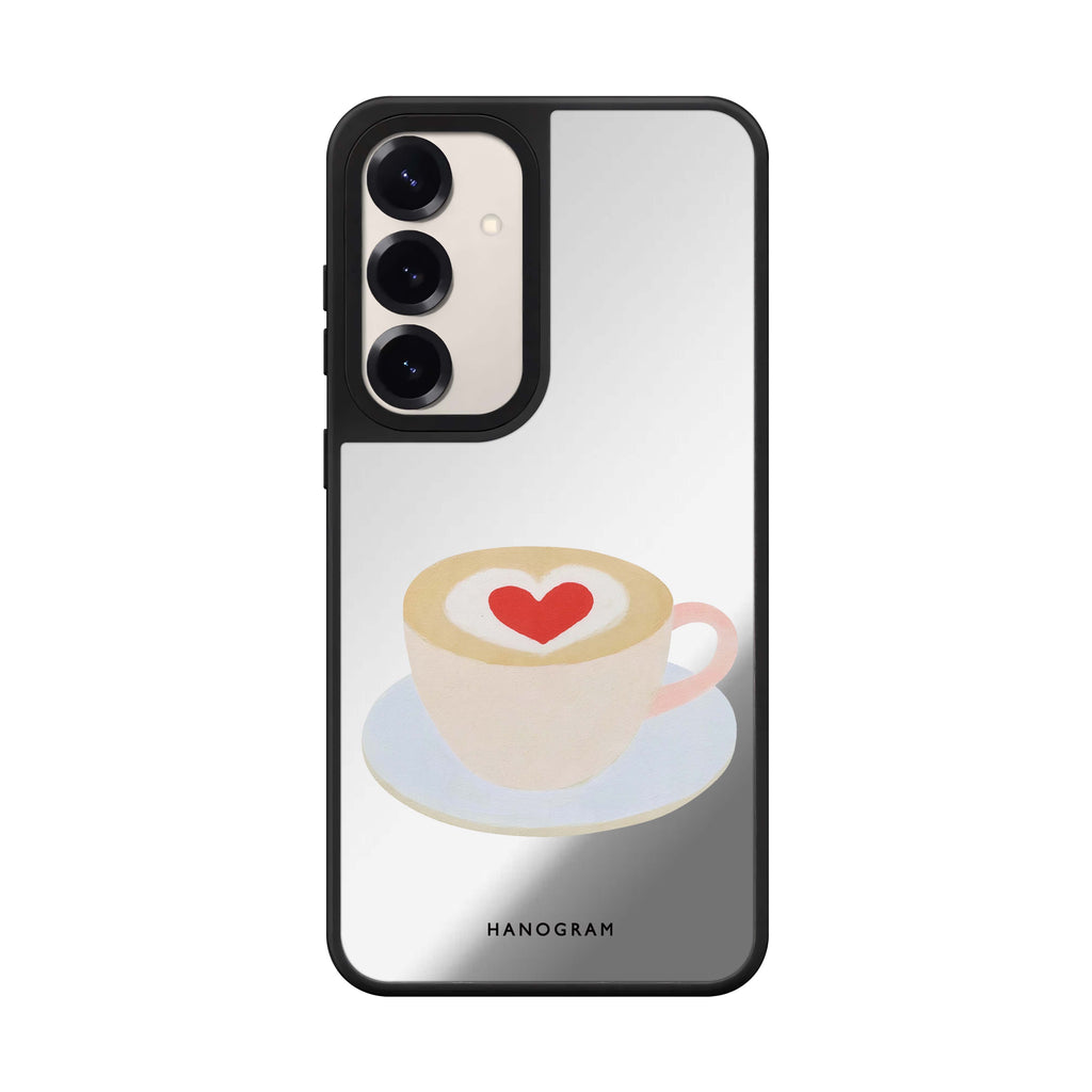 A Cup of Affection 鏡面手機殼