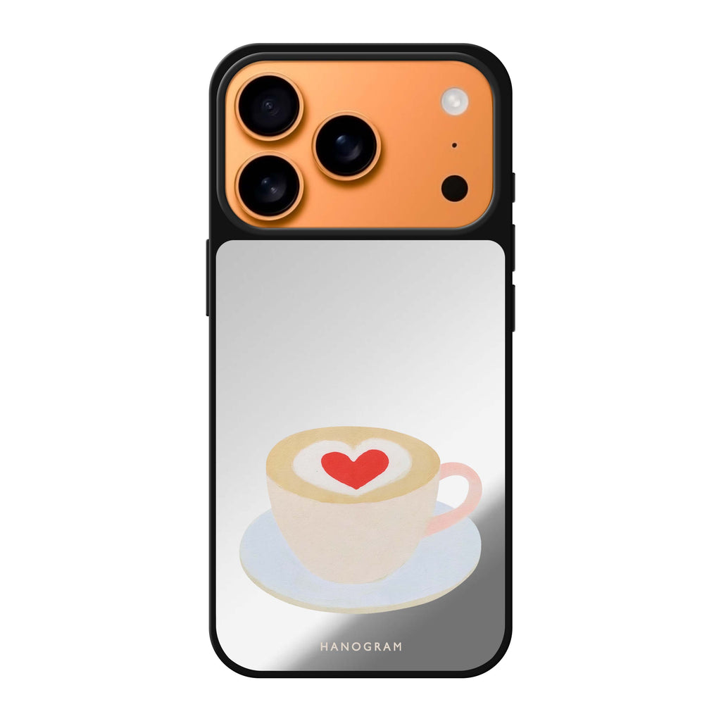 A Cup of Affection 鏡面手機殼
