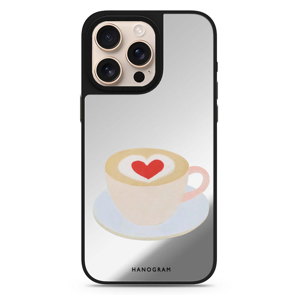 A Cup of Affection Magsafe 兼容鏡面手機殼