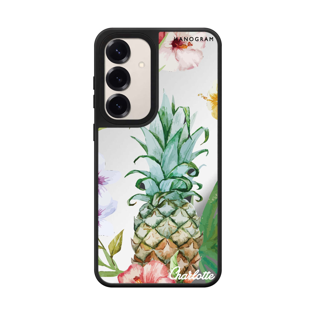 Pineapple & Floral 鏡面手機殼