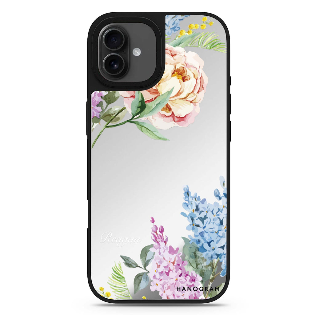 Tropical Floral iPhone 17 花卉鏡面手機殼 主圖設計
