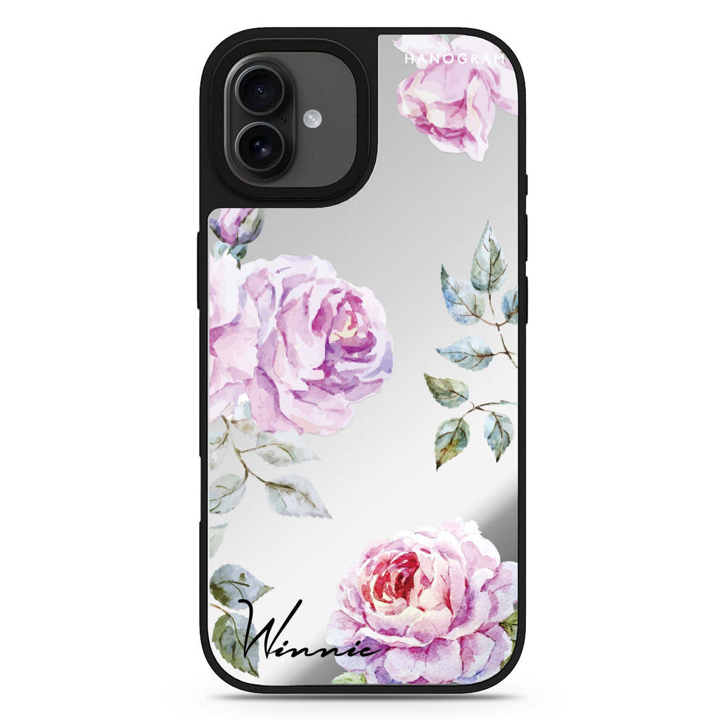 Classic Floral iPhone 17 花卉鏡面手機殼 主圖設計