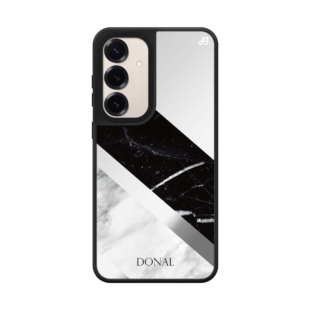 B & W Marble 鏡面手機殼