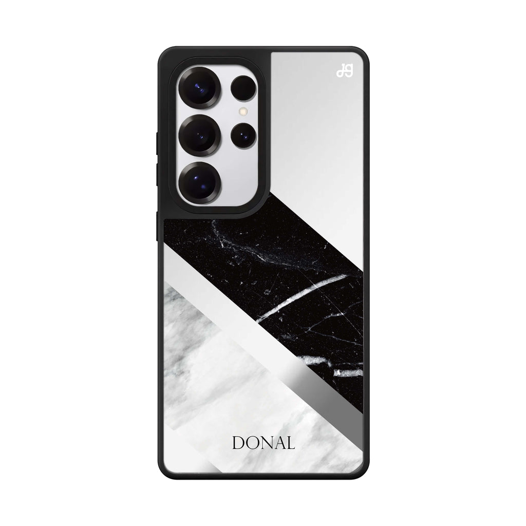 B & W Marble 鏡面手機殼