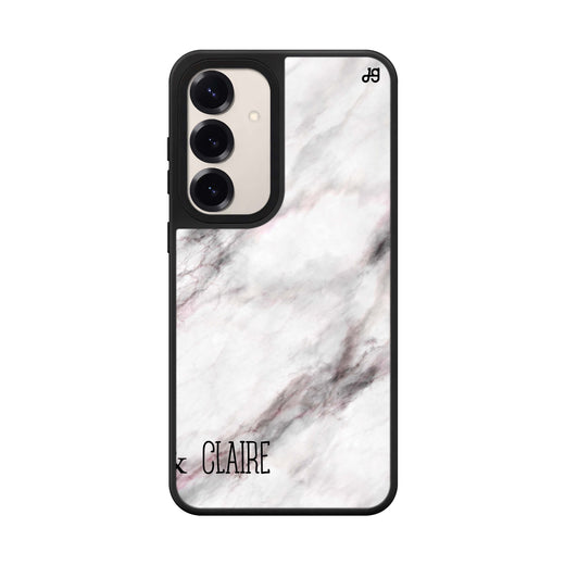 White Marble 鏡面手機殼