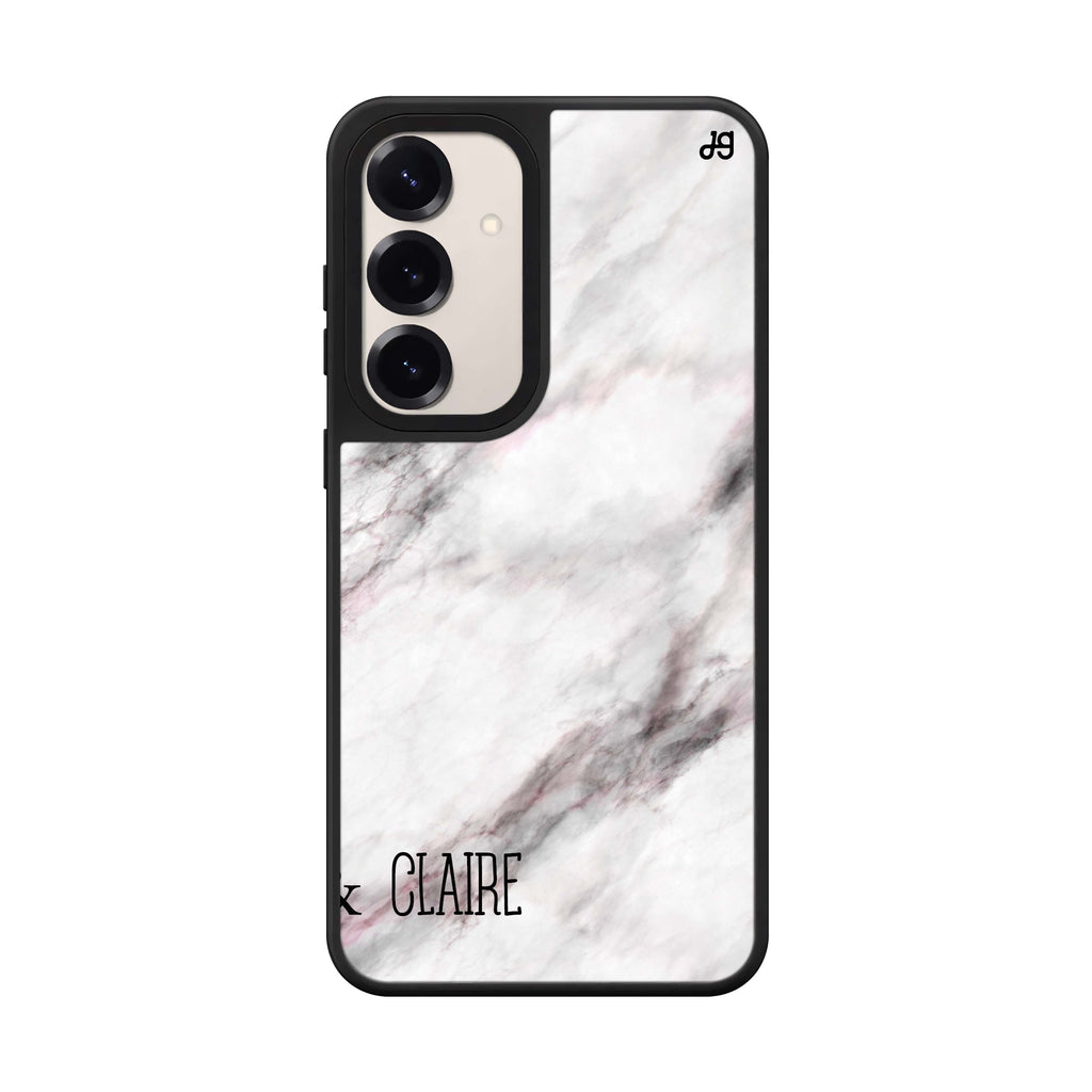White Marble 鏡面手機殼