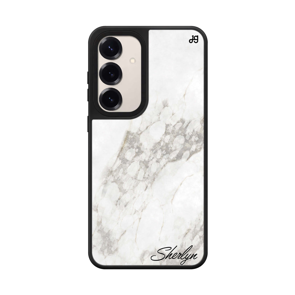 Simple White Marble 鏡面手機殼