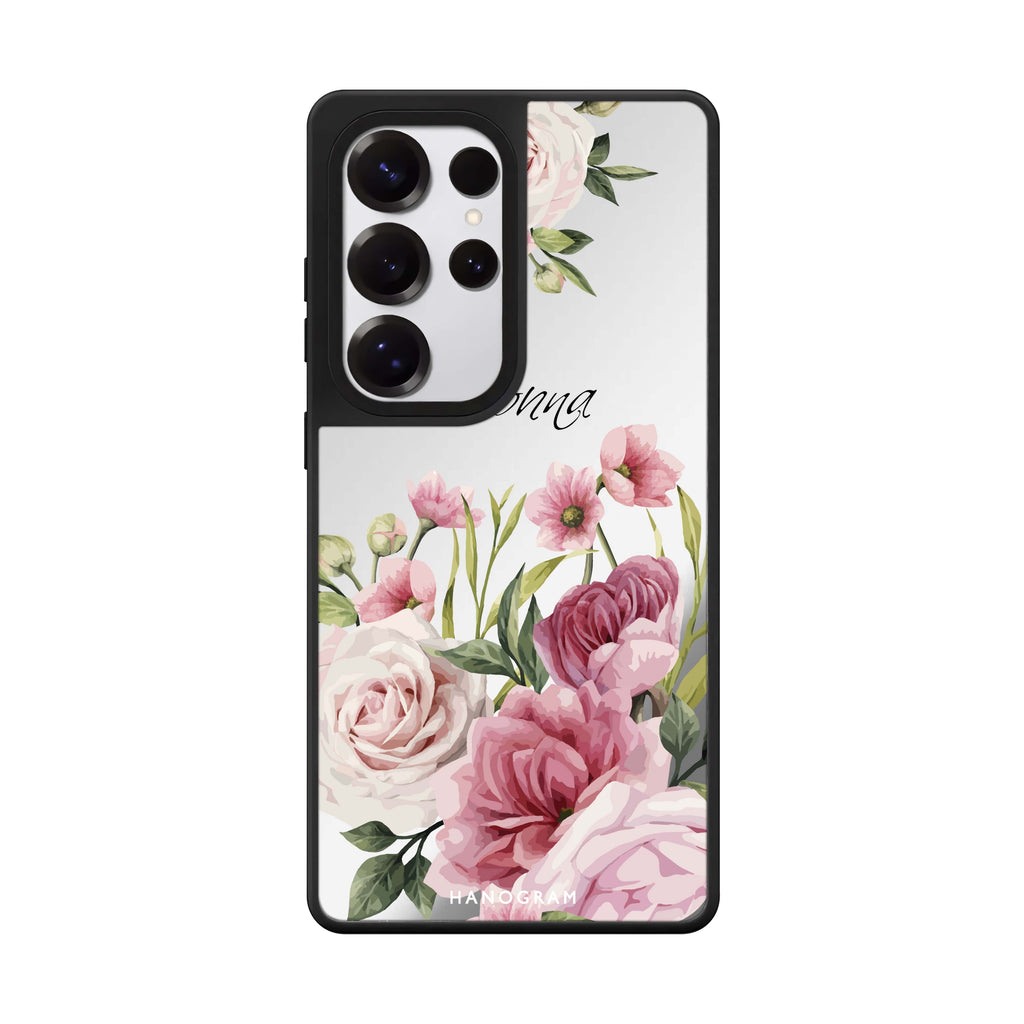 Beautiful Flowers 鏡面手機殼