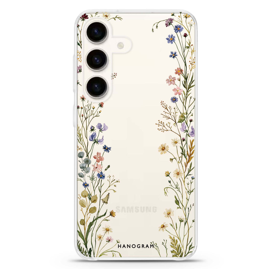Pressed Meadow Frame Samsung Galaxy 水晶透明保護殼