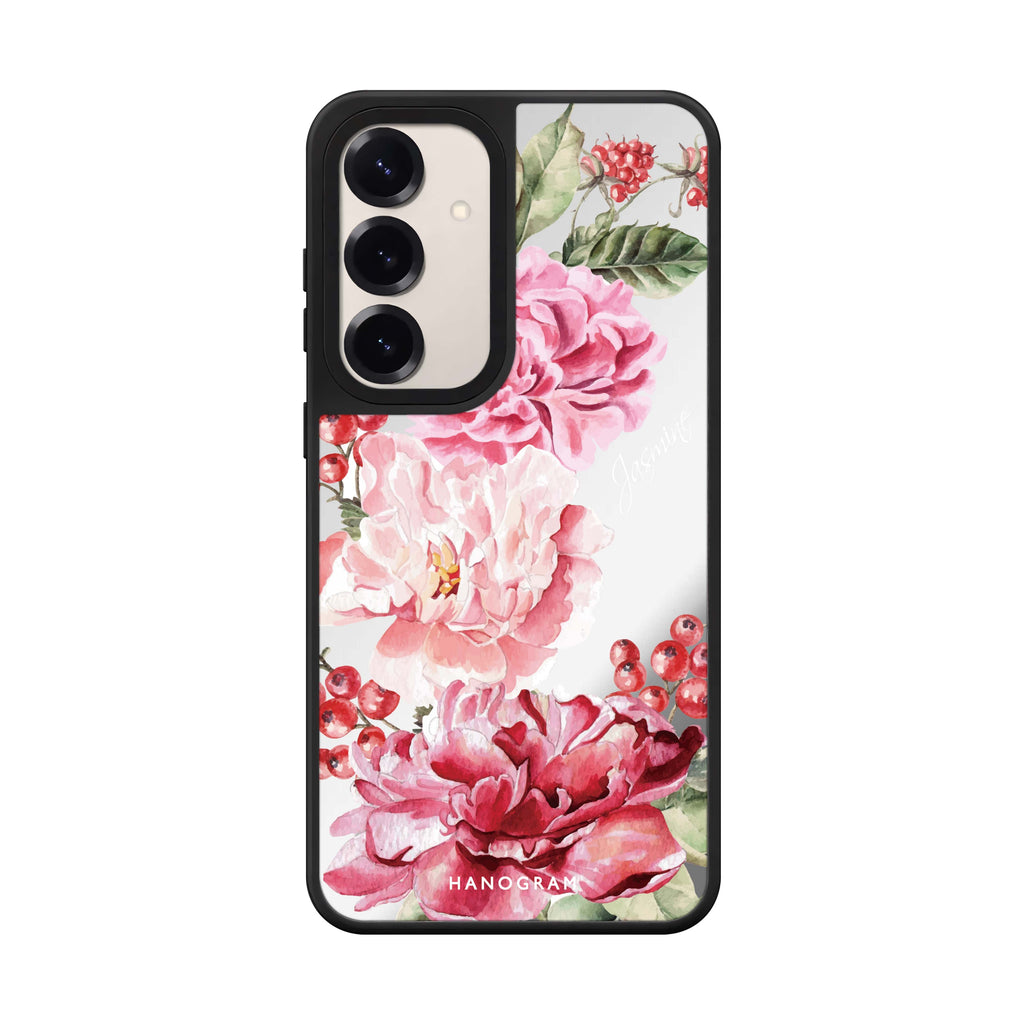 Pretty Watercolor Flowers 鏡面手機殼