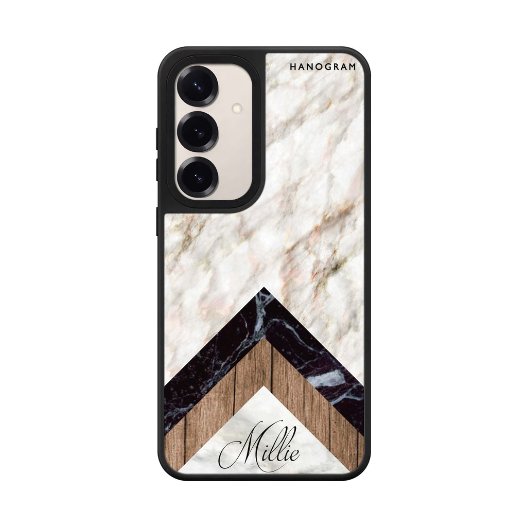 Marble & Wood 鏡面手機殼