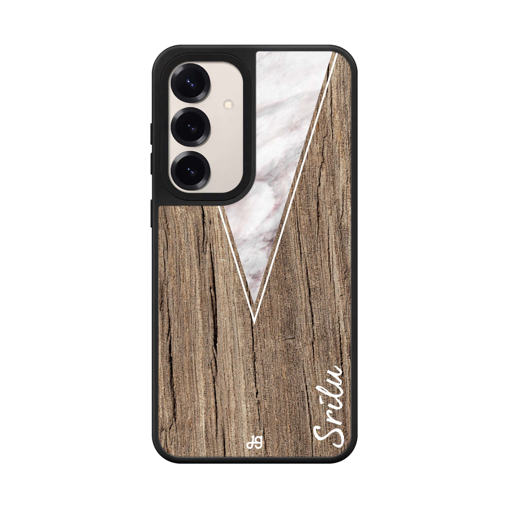Marble & Wood II 鏡面手機殼