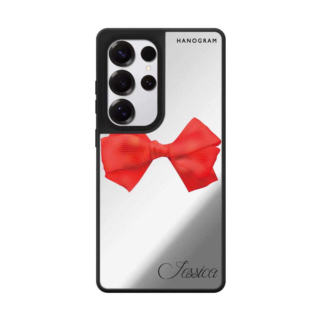 Red Bow 鏡面手機殼