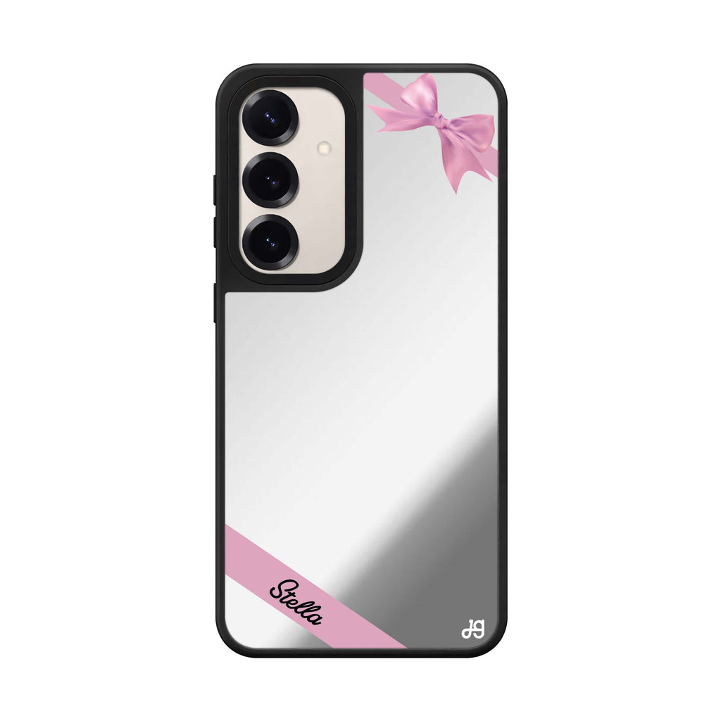 Pink Bow 鏡面手機殼