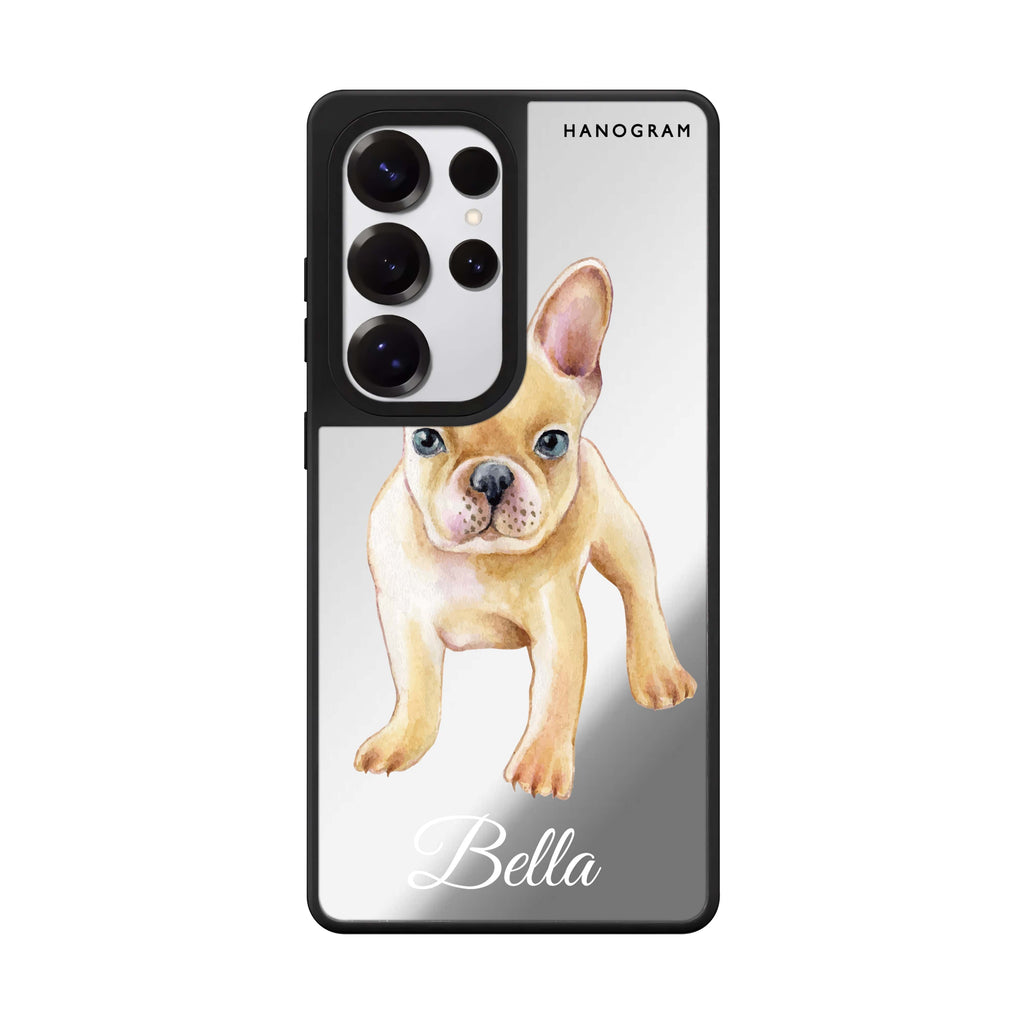 Cute Dog 鏡面手機殼