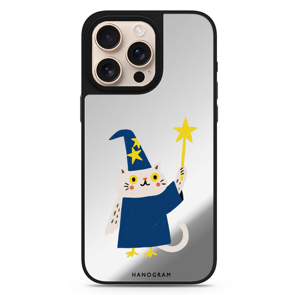 Whisker Wand Academy Magsafe 兼容鏡面手機殼