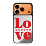 Red Love 紅色愛心 iPhone 17 Pro Max 鏡面手機殼主圖