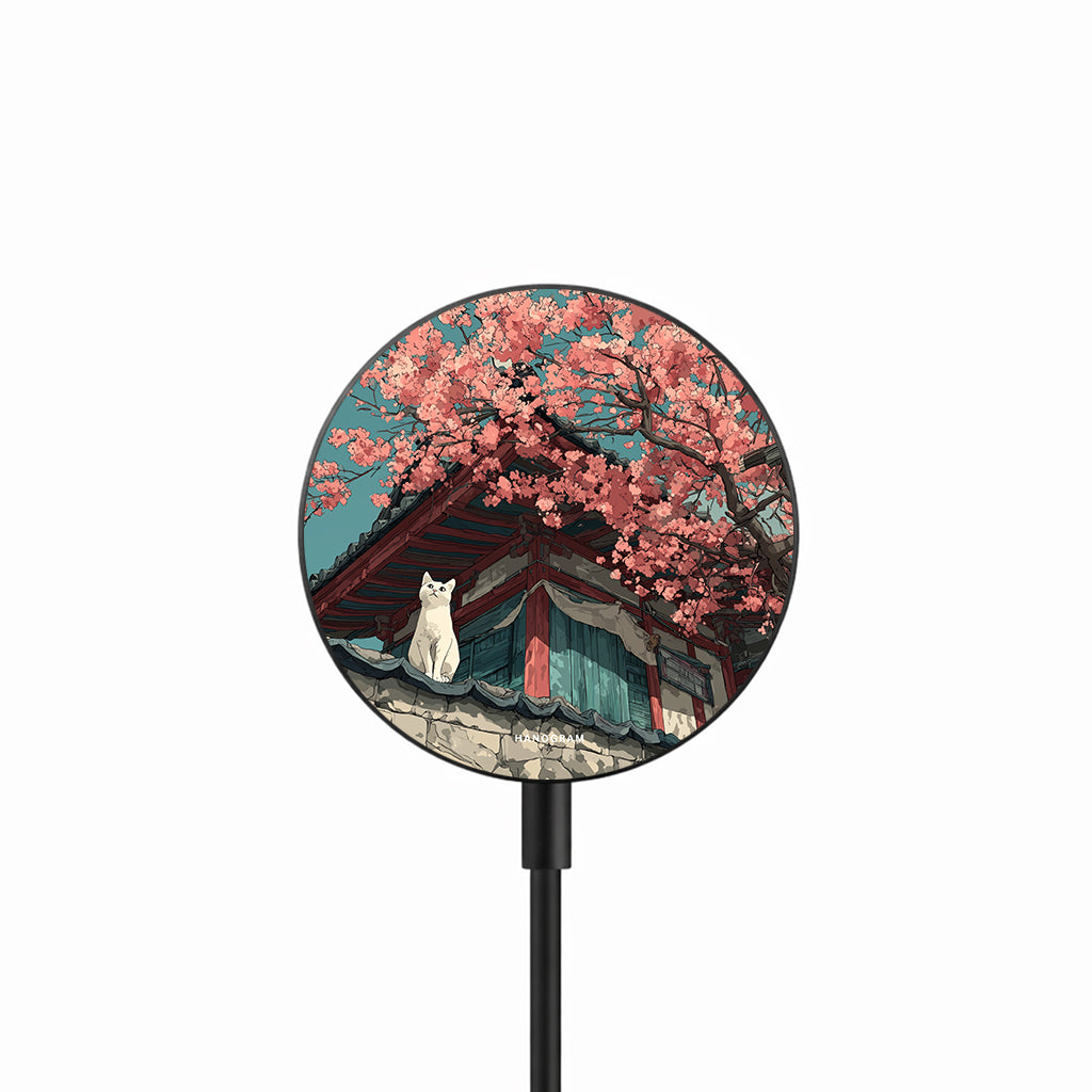 Sakura Rooftop 25W 磁吸無線充電器