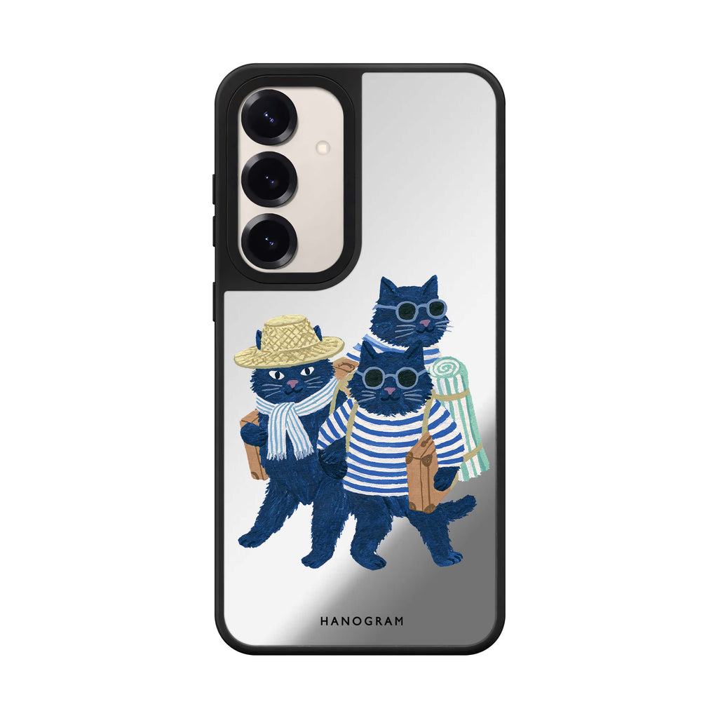 The Seaside Cat Crew 鏡面手機殼
