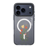 Tulip Cutouts iPhone 17 Pro Max MagSafe 水晶透明保護殼 花卉圖案設計 可自訂名字及字色 圖1