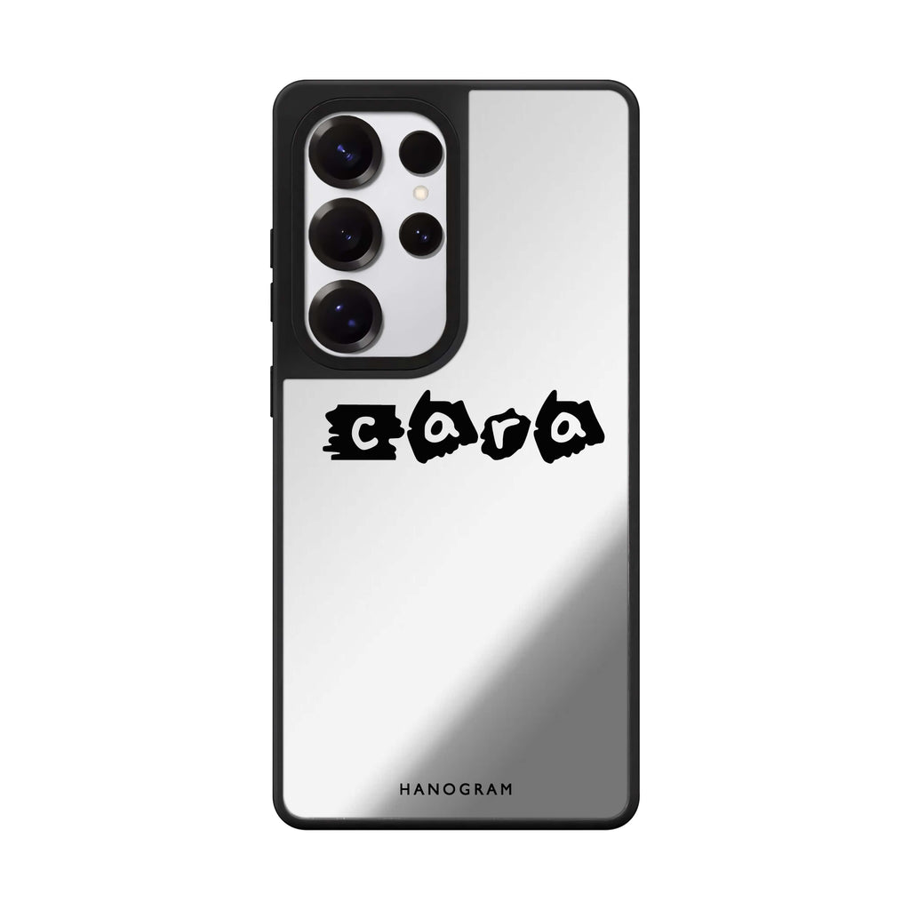 Sticker Custom Name 鏡面手機殼