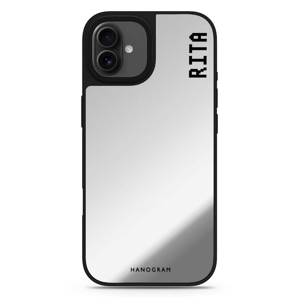 Pixel Custom Name II iPhone 17 個人化名字鏡面手機殼 主圖設計