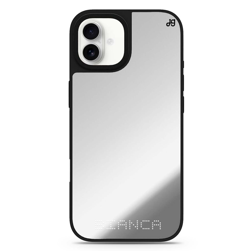 Digital Name iPhone 17 個人化名字鏡面手機殼 主圖設計
