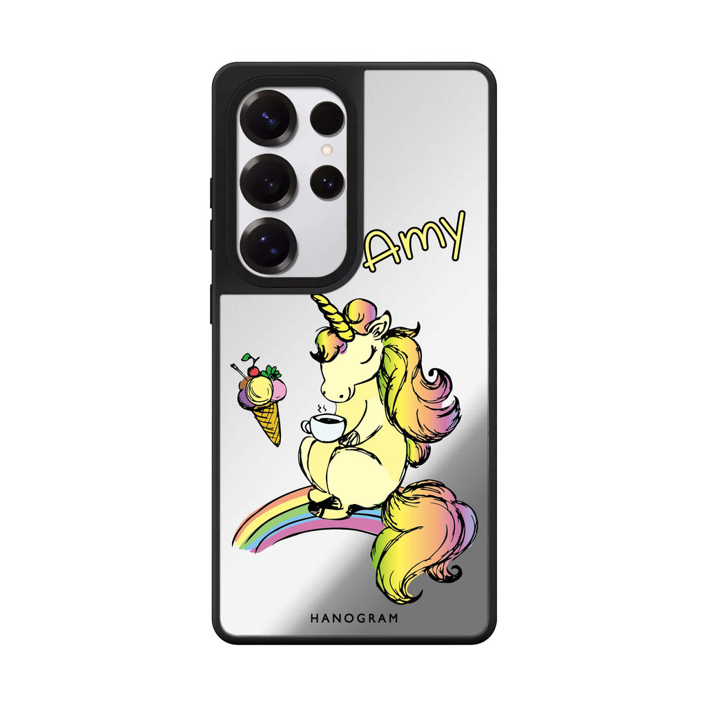 Cute Unicorn 鏡面手機殼