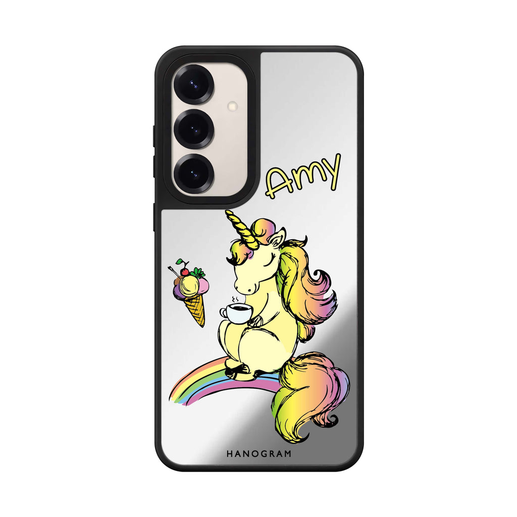 Cute Unicorn 鏡面手機殼