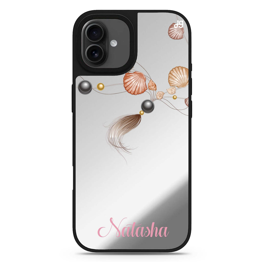 Connection of Sea iPhone 17 夏日海灘鏡面手機殼 主圖設計