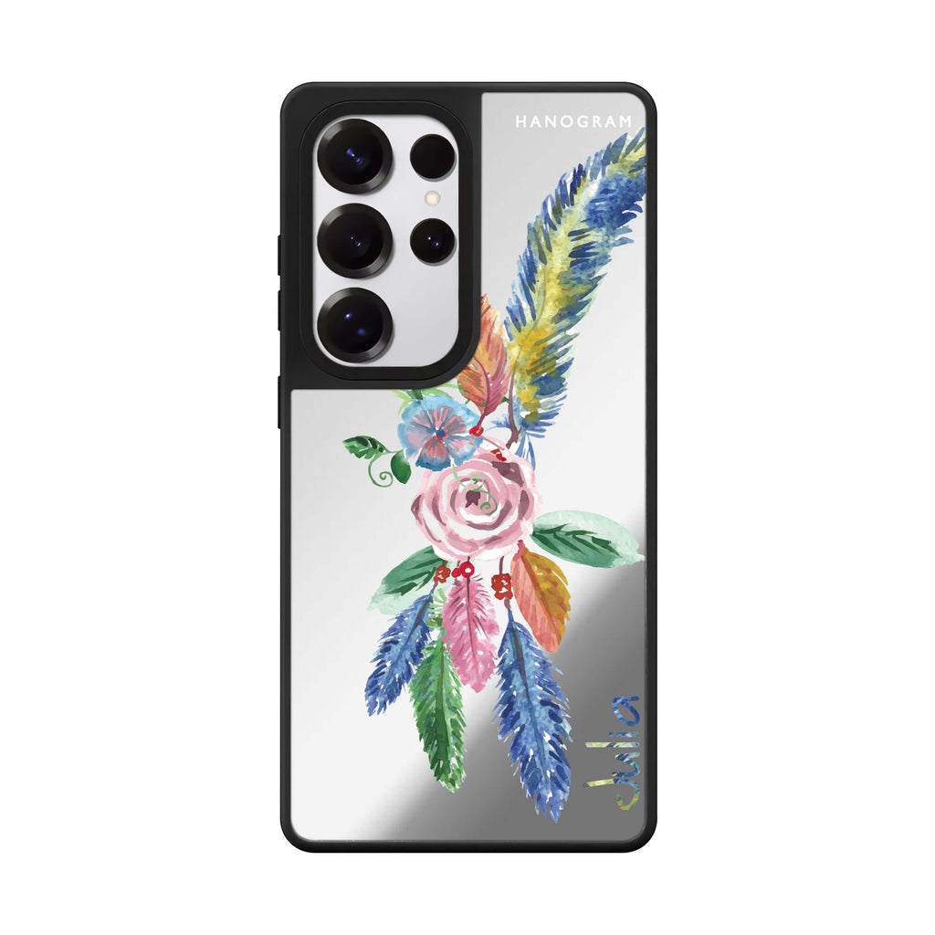 Feather Love 鏡面手機殼