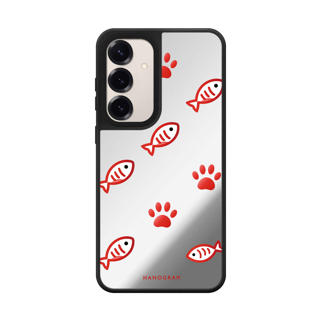 Scarlet Pawprints 鏡面手機殼
