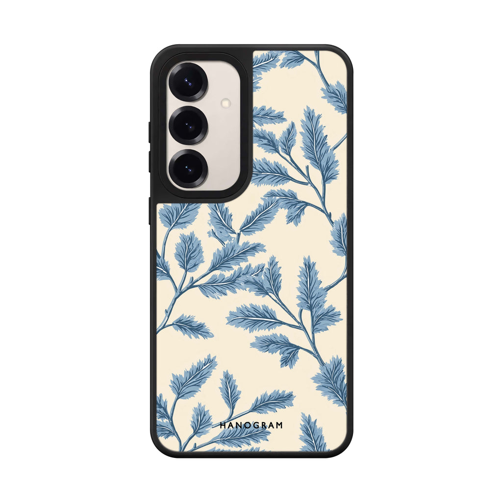 Blue Botanical 鏡面手機殼