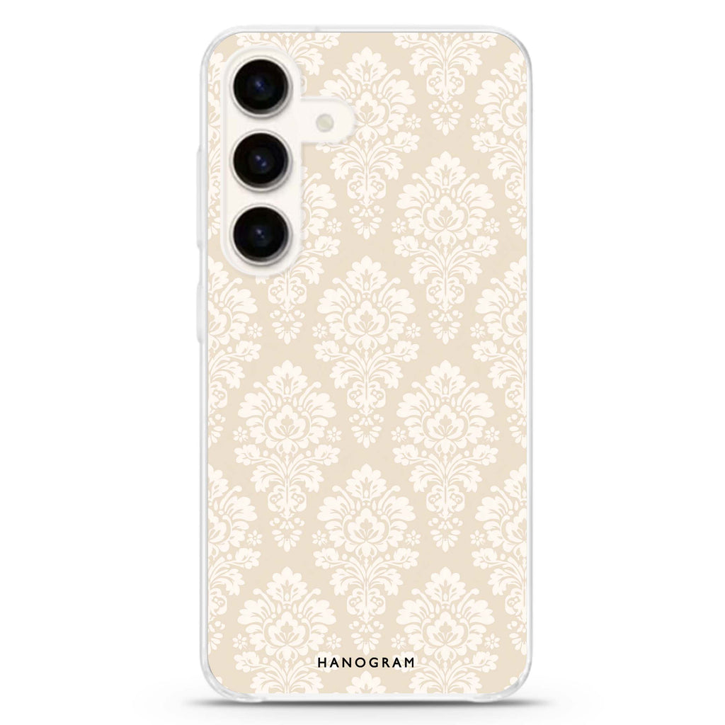 Vanilla Damask Samsung Galaxy 水晶透明保護殼