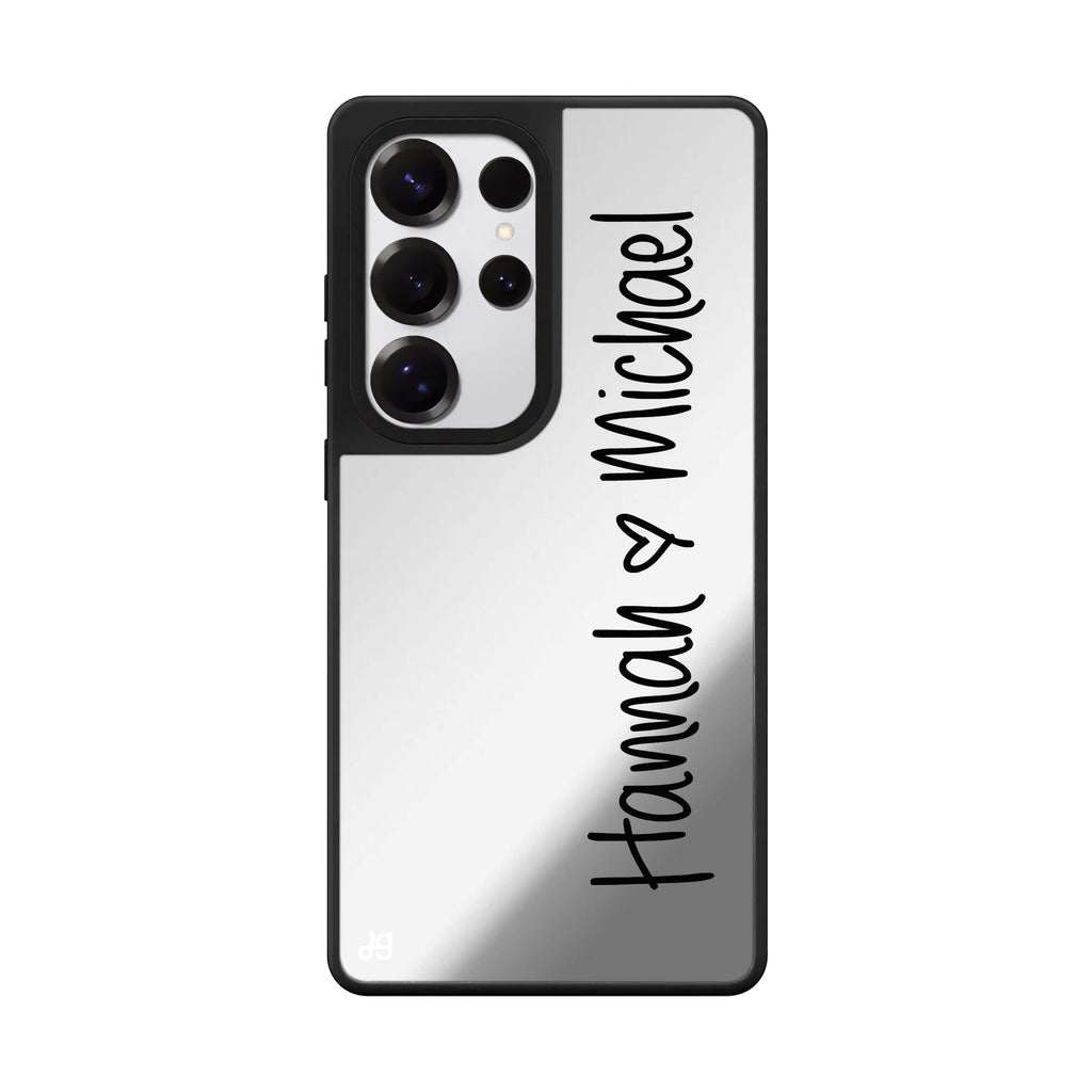 Vertical Names 鏡面手機殼
