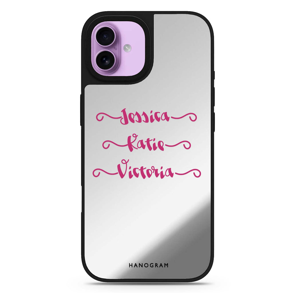 Art of Floral iPhone 17 花卉鏡面手機殼 主圖設計