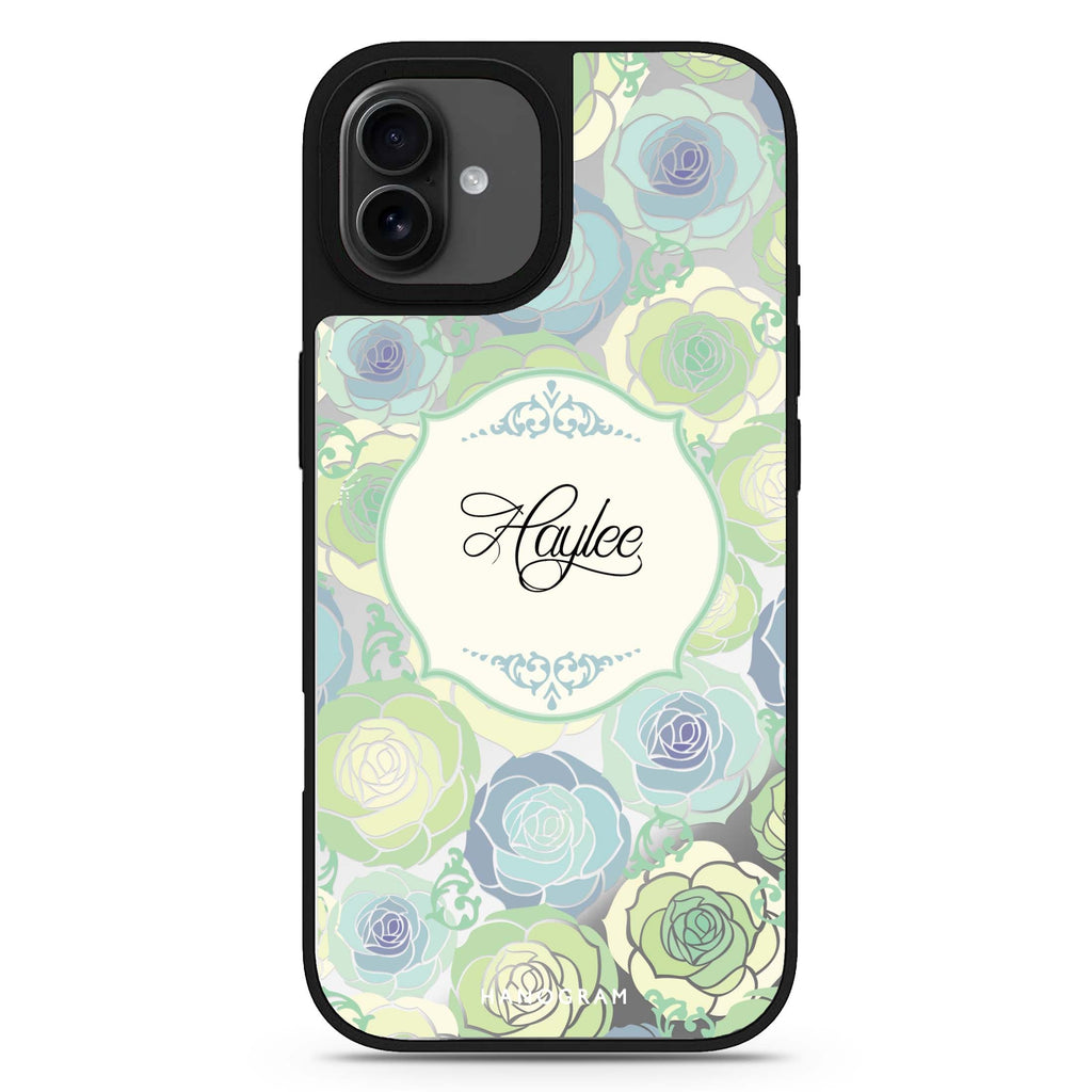 Art of Rose I iPhone 17 花卉鏡面手機殼 主圖設計