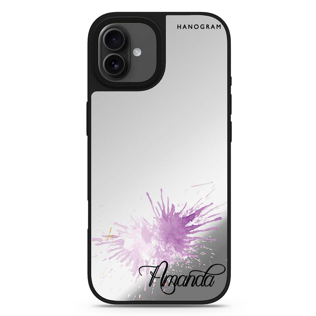Paint Smash iPhone 17 抽象藝術鏡面手機殼 主圖設計