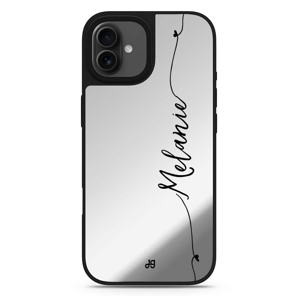 Heart Word iPhone 17 愛心鏡面手機殼 主圖設計
