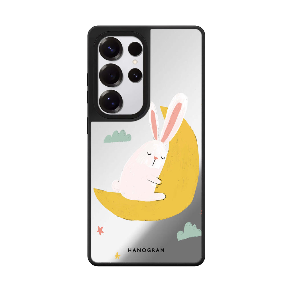 Moon Bunny 鏡面手機殼