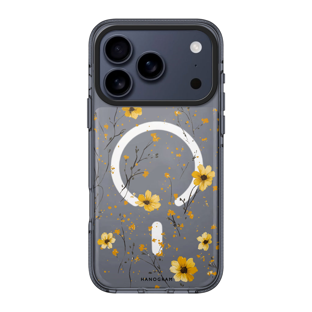 Golden Whisper iPhone 17 Pro Max MagSafe 水晶透明保護殼 插畫圖案設計 圖1
